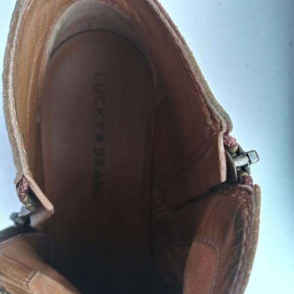 Lucky Brand Basel Bootie Toffee Size 7.5 M - Picture 16 of 16
